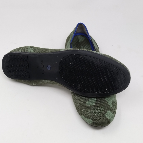 Rothy's Women's Olive Camouflage Loafers 9 - Picture 8 of 8